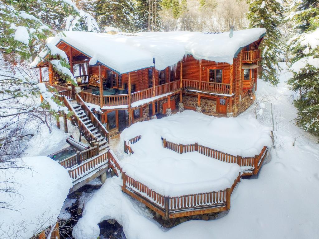 Log Cabin On The Stream Sundance, Utah Eksteriør billede
